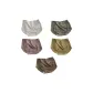 5 Pcs Set[White+Green+Purple+Yellow+Coffee]