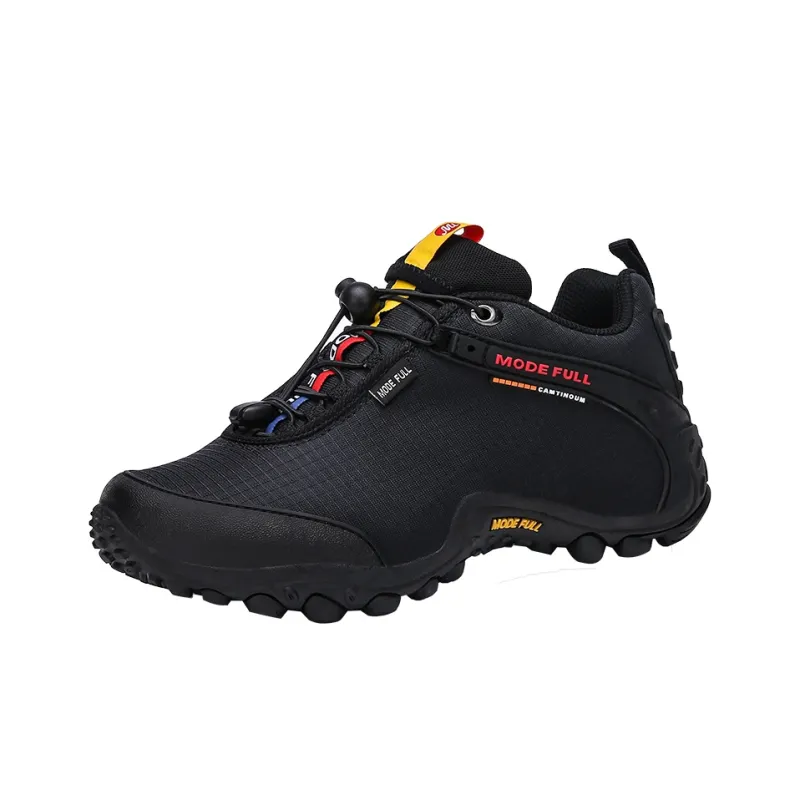 MODE FULL Cushioning Anti Slip Wear Resistant Breathable Support Impact Resistant Low Top Hiking Shoes Men's-1