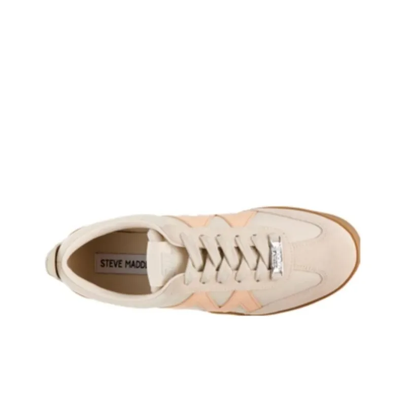 STEVE MADDEN Low-Top Skateboard Shoes Women's Ecru-3