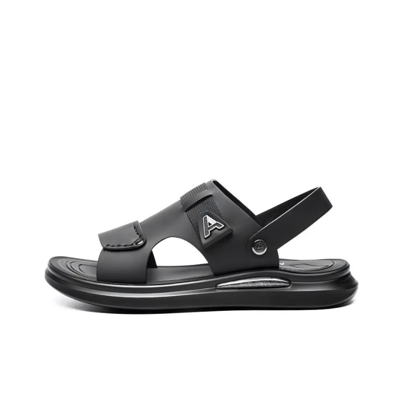 AOKANG Beach Sandals Men Black-1