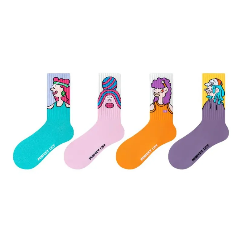 PL Mid Calf Socks Unisex 5 Pack-0