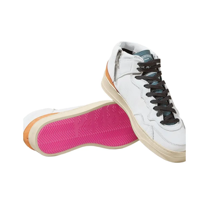 P448 Bali Hi Mistral Skateboard Shoes Women's White-3