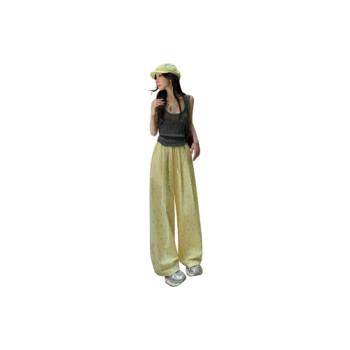 Jenna Chun Casual Pants Women's Lemon