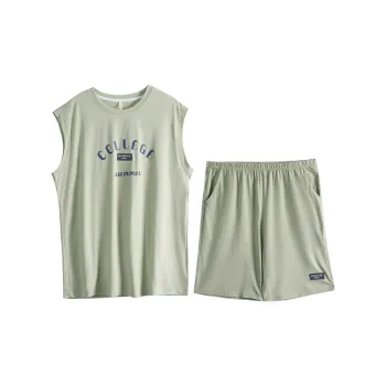 Dorame Pajama Set Men's Bean Gray