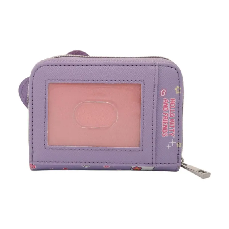 Sanrio Polymer Wallet Mini Women's Purple-2