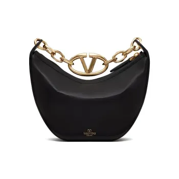 Valentino VLogo Moon Zip Up Mini Shoulder Bag