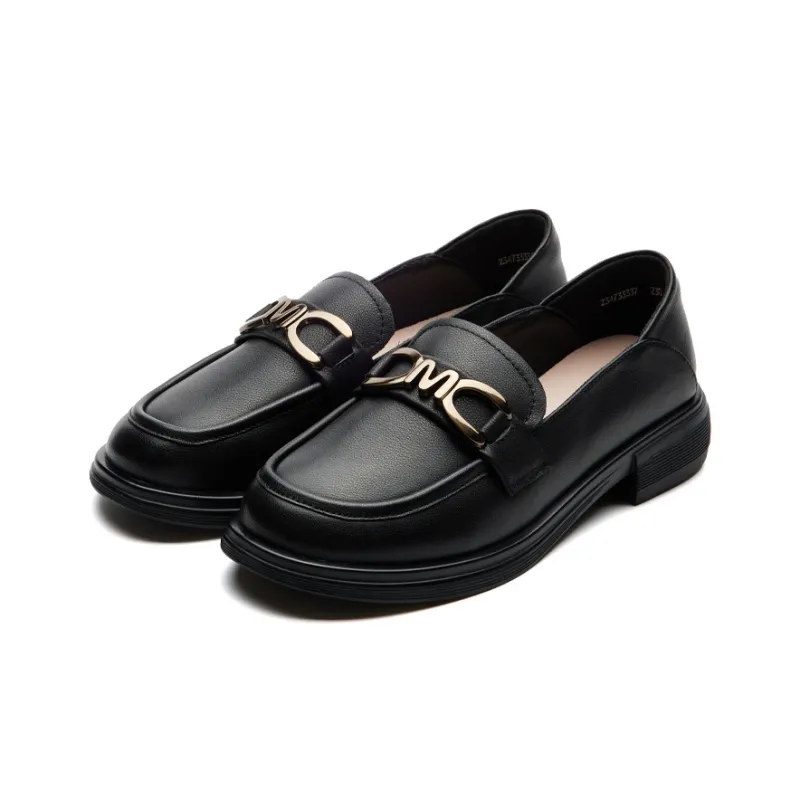 CAIHEE Loafers Women's Black/Ecru-2