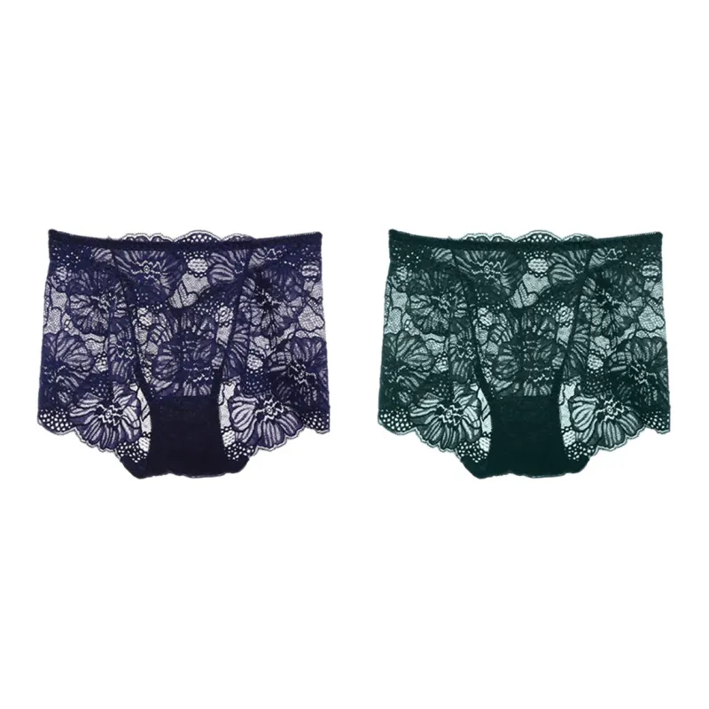Flowers In Water Underpants Women's 2 Pack-0