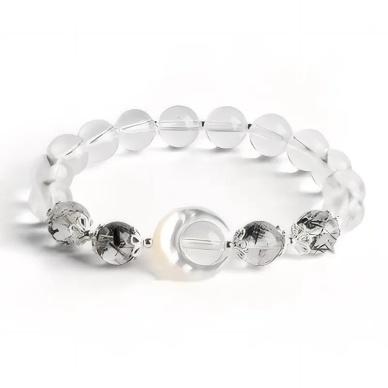 DAN DREAM Obsidian Jade Bracelet Hand Accessory Unisex-8