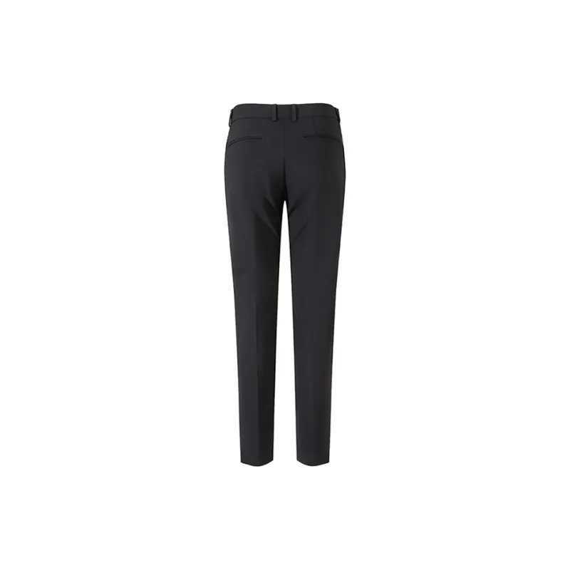 EMPORIO ARMANI SS24 Suit Trouser Men's Black-1