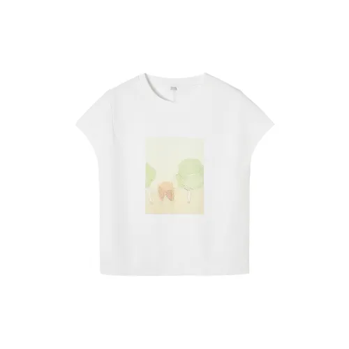 DIALOGUE T-Shirts Women's Oxygen White