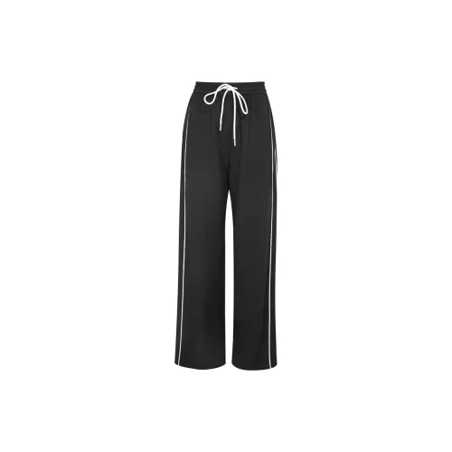 3COLOUR Casual Pants Women's Black/White