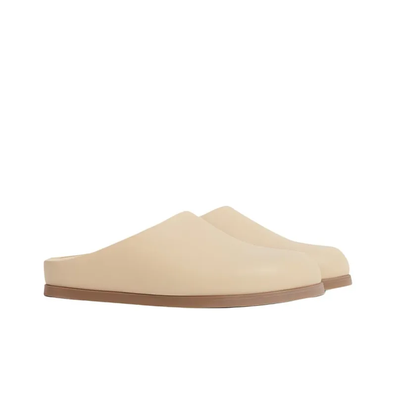 MANSUR GAVRIEL Closed Toe Slippers Women's Beige-2