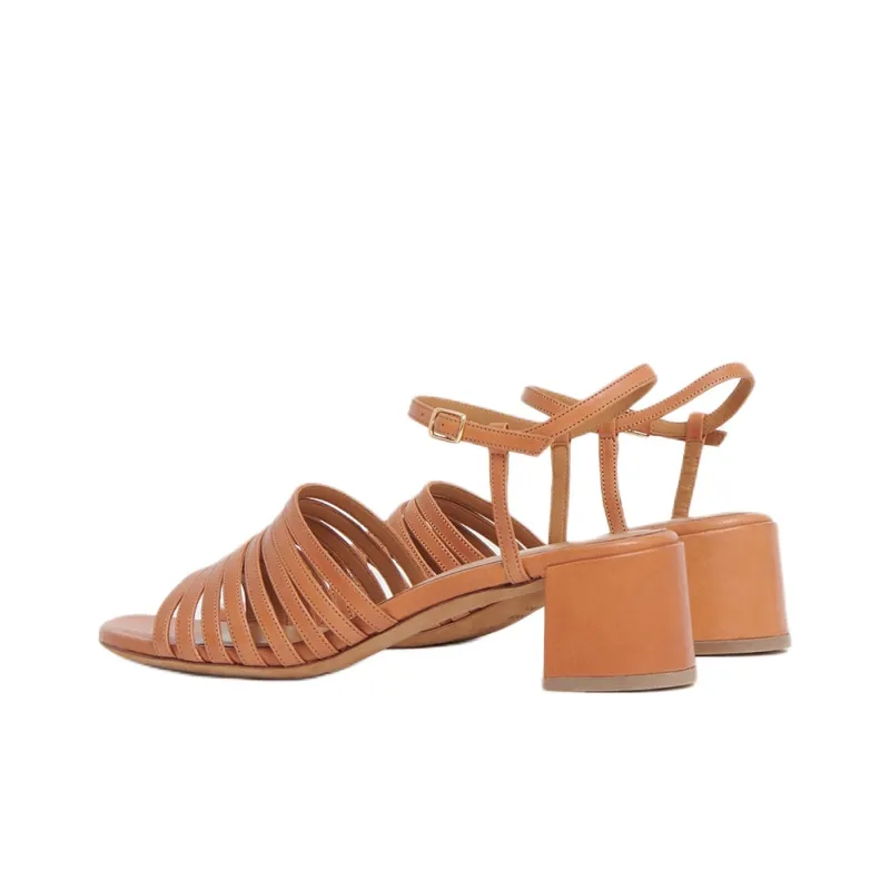 MANSUR GAVRIEL Strap Sandals 4.5cm Women's Brown-3