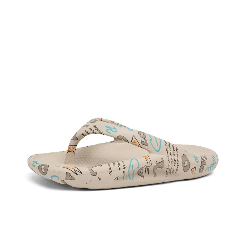 CariteSport EVA Quiet Odor Resistant Abrasion Resistant Slip Resistant Flip Flops Unisex-12