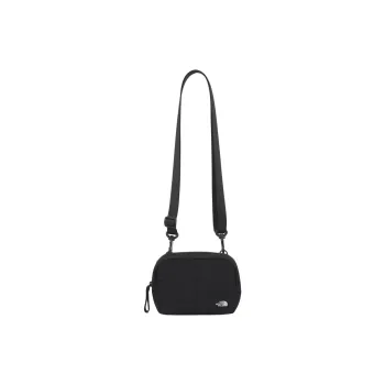 THE NORTH FACE Nylon Shoulder Bag, Crossbody Bag Mini Unisex Black
