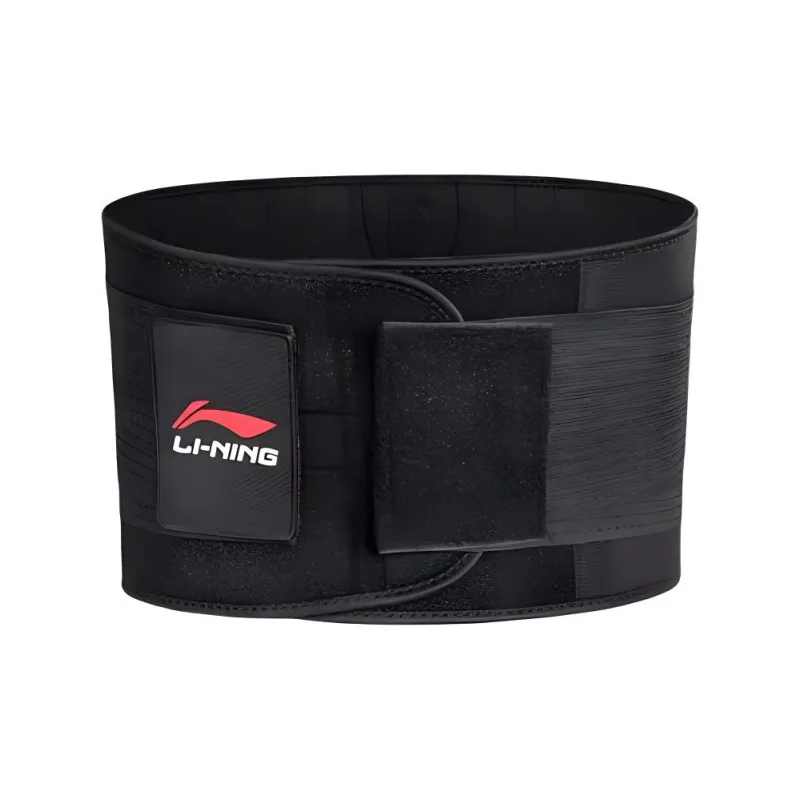 LiNing Back Support Braces Fitness Breathable Protective Compression Elastane Polyester Men's-2