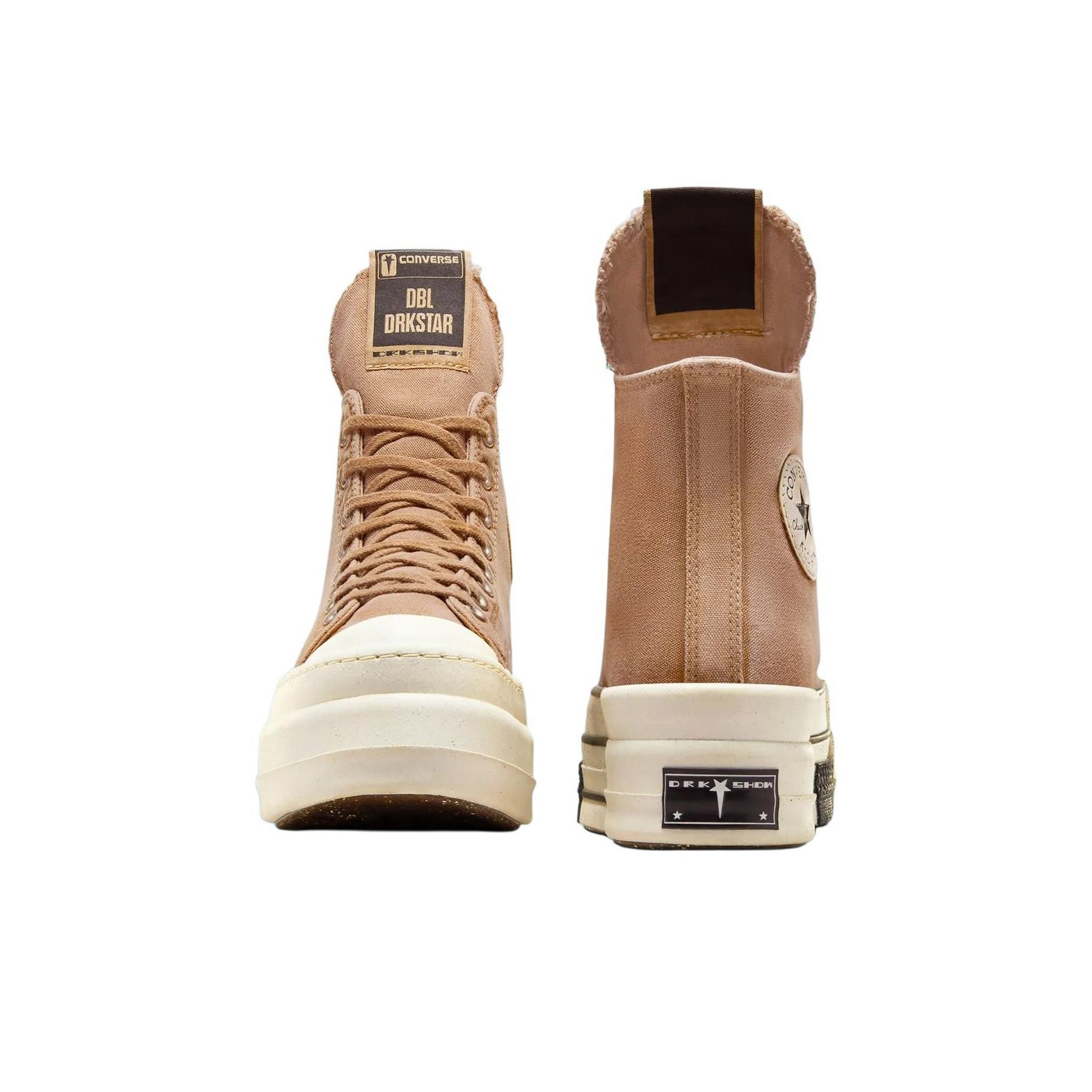 Chuck 70 Rick Owens X Drkshdw Dbl Drkstar Converse High Washed Canvas Pack Blonde US M 12 POIZON