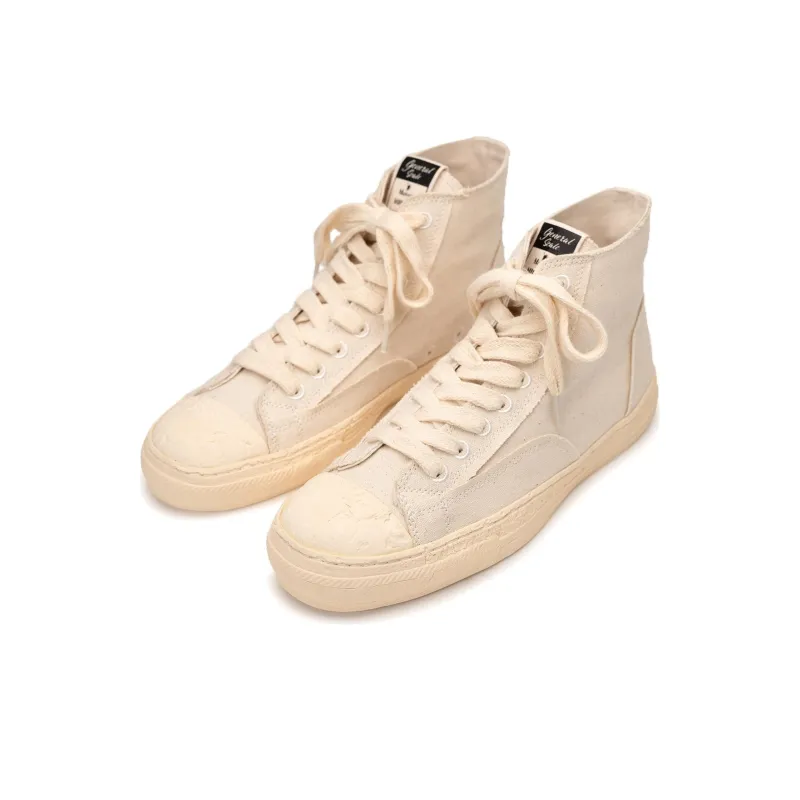 MIHARA YASUHIRO Past Sole High-Top Canvas Shoes Unisex-2