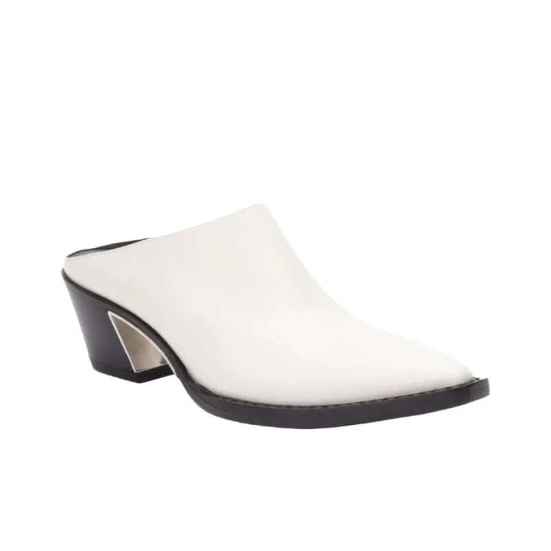 3.1 Phillip Lim Closed Toe Slippers 5.5cm Women's White-3