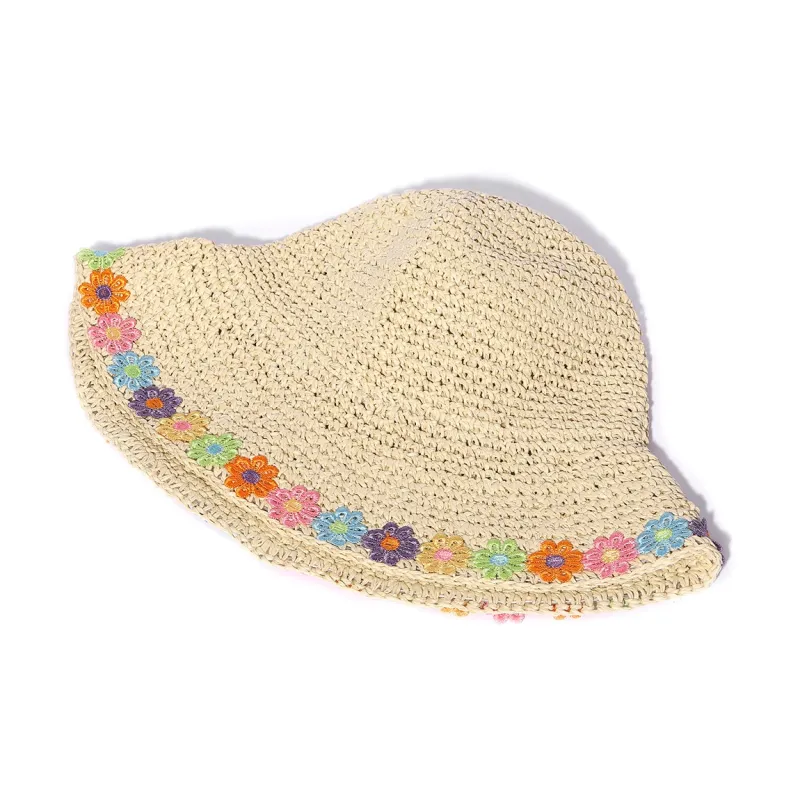 Clect Paper Reed Sun Protection Hats Women's-1