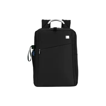 LEXON Polyester Backpack Medium Size Unisex Black/Blue/Gray/Red