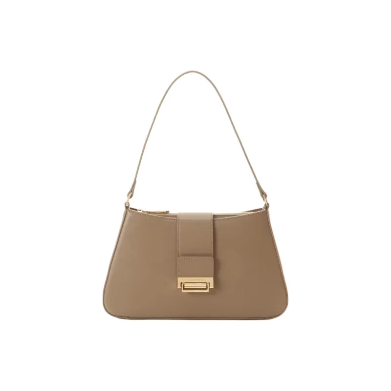 SAMANTHA THAVASA Synthetic Leather One Shoulder Handbags Large Size Women's Plain Fabric Color-0