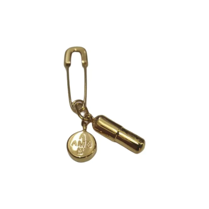 AMBUSH Silver Earrings Unisex Gold-1