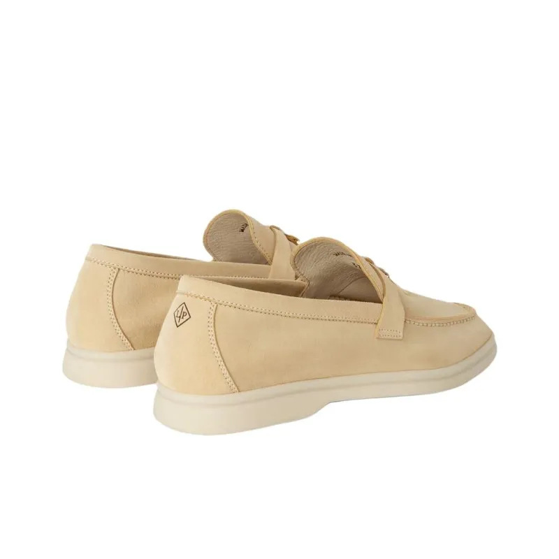 Loro Piana Summer Charms Walk Loafers Women's Yellow-3