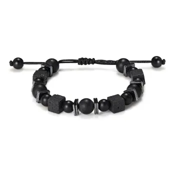 AGOVSKI Obsidian Bracelets Unisex