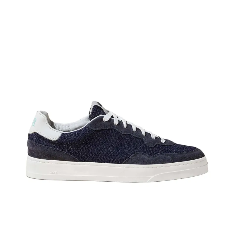 P448 Bali Organic Low-Top Skateboard Shoes Men's Blue-1