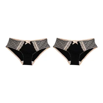 Flowers In Water Underpants Women's 2 Pack