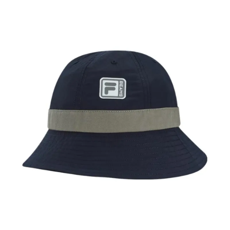 FILA FUSION Polyamide Bucket Hats Unisex Blue-1