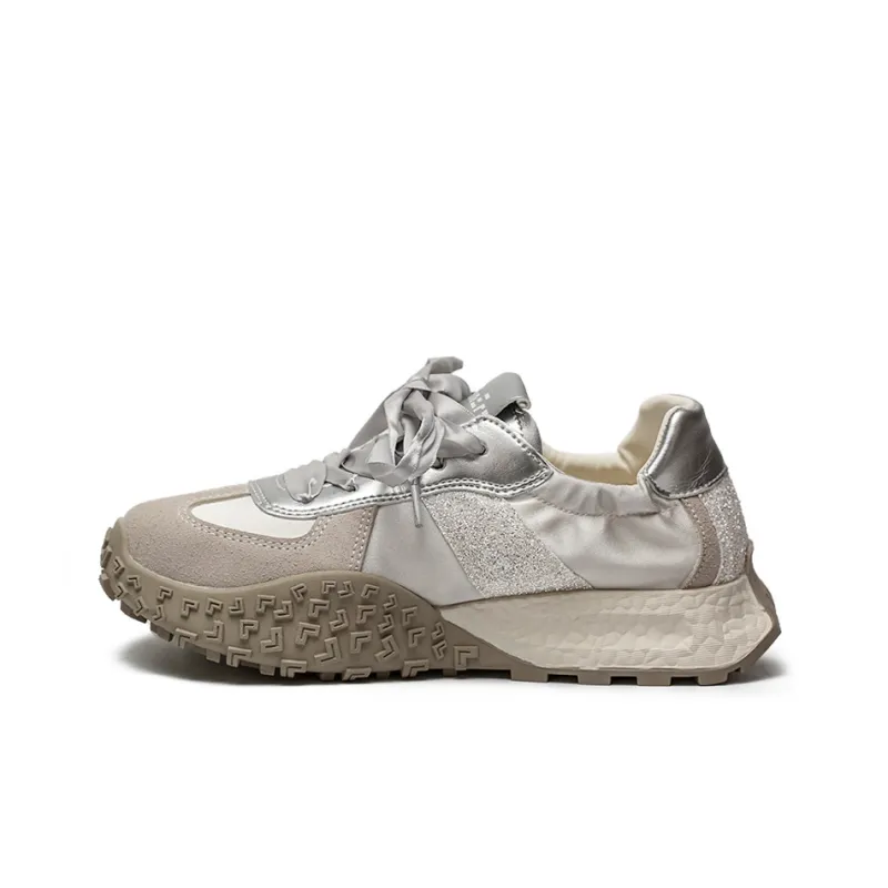 Zun'er Cushioning Anti Slip And Wear Resistant Low Top Chunky Sneakers Unisex-9