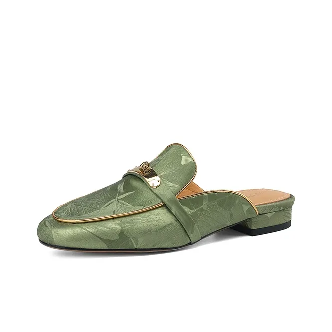 Echo&yolo TPR Sole Abrasion Resistant Slip Resistant Wrap toe Slippers Women's-5