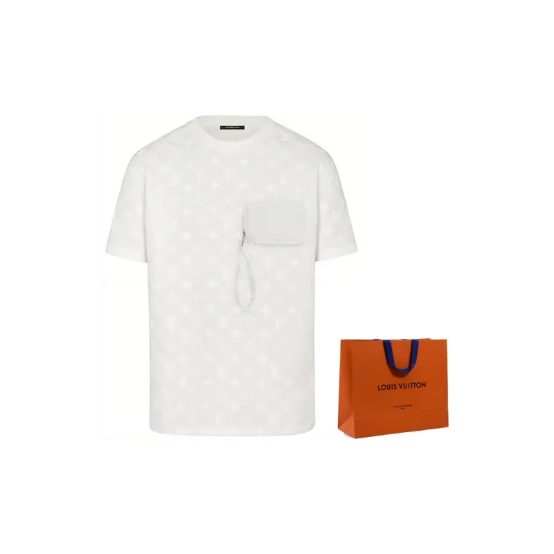 LOUIS VUITTON T Shirt Men's White-1
