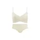 Cream White Bra Clothing Sets