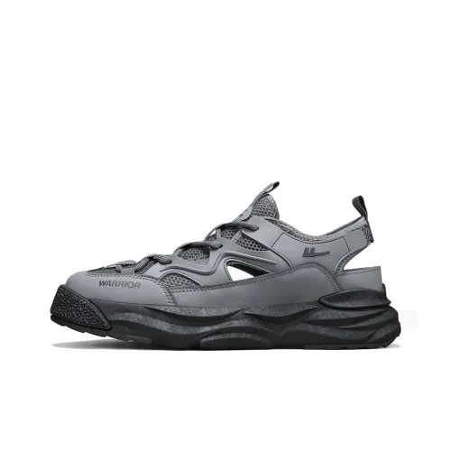 Warrior River Trekking Shoes Casual Chef Shoes Abrasion Resistant Slip Resistant Beach Sandals Men's Gray