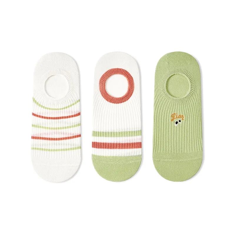 Primeet No Show Socks Women's 3 Pack-0