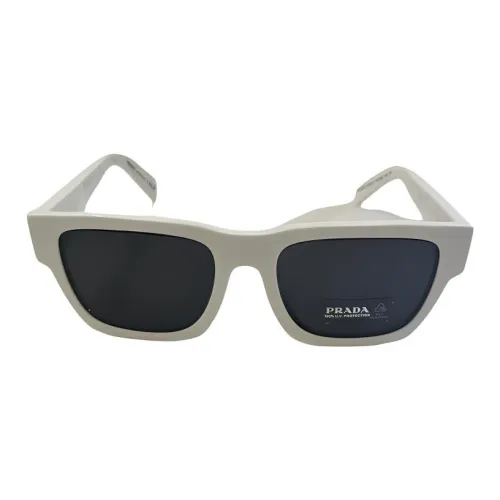PRADA - Square Sunglasses Unisex White