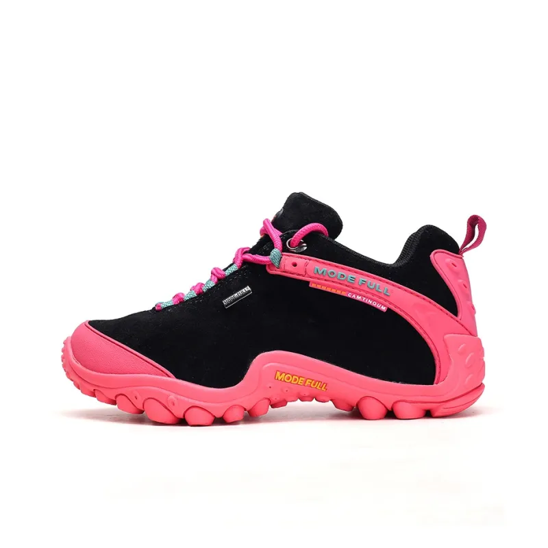 MODE FULL Cushioning Anti Slip Wear Resistant Water Resistant Supportive Impact Resistant Low Top Hiking Shoes Women's-6