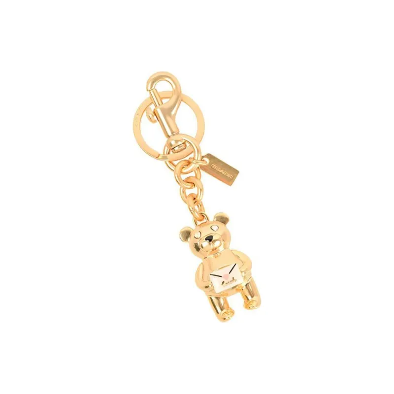 COACH Metal Bear Bag Pendant Bag Accessory Women's Gold-1