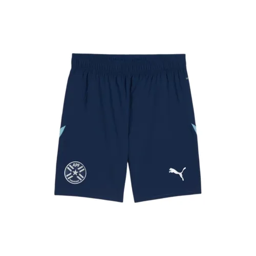 PUMA Paraguay Soccer Bottoms Men Marine Blue