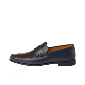HERMES Duke Loafers Men's Black