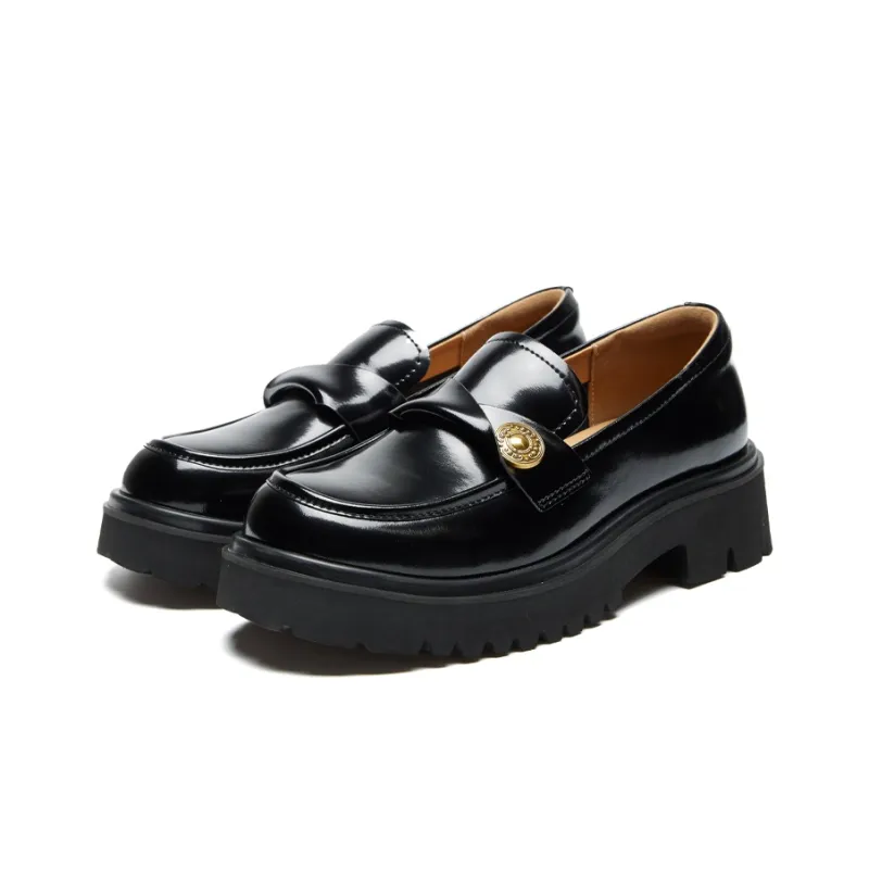 CAIHEE Loafers Women's Brown/Black-2