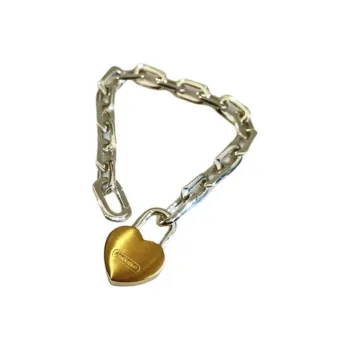 AMBUSH Heart padlock Chain Necklace