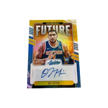 PANINI Obi Toppin 20 21 Knicks Rising Stars RC Signature Basketball Card Product Access Sports Cards 1 Pc
