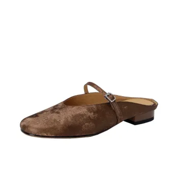 Echo&yolo TPR Sole Odor-Resistant Abrasion-Resistant Wrap-toe Slippers Women's