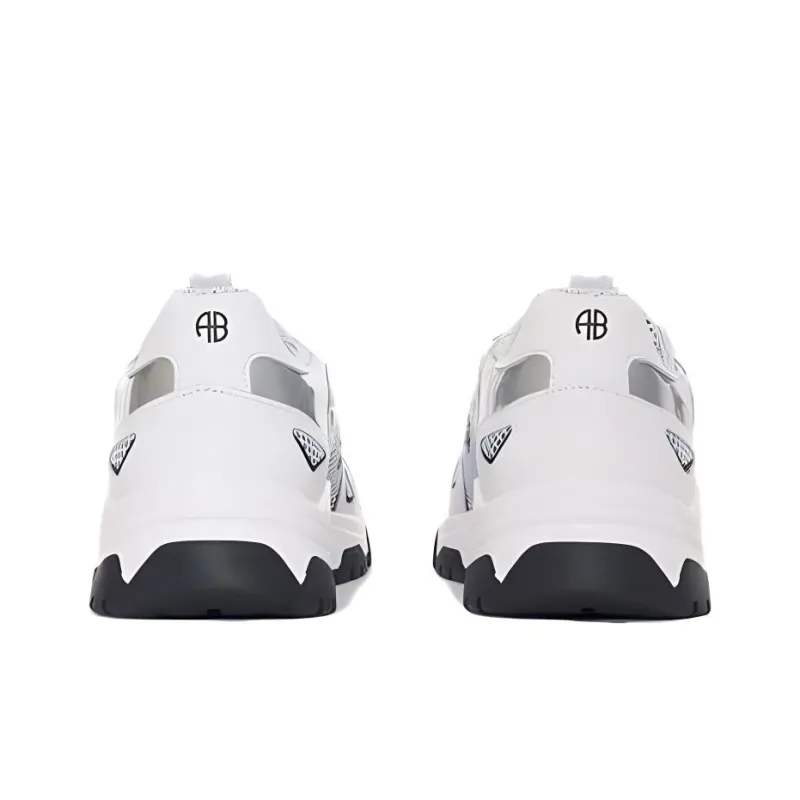 Anine Bing BRODY Casual Shoes Women's White-3