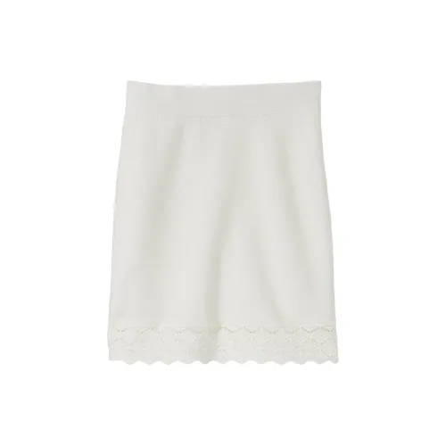 CLUB MONACO Casual Short Skirts Women's White